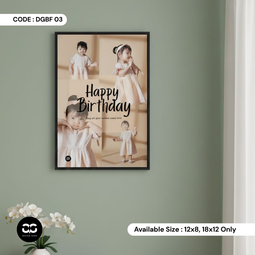 Birthday Frame-DGBF 03