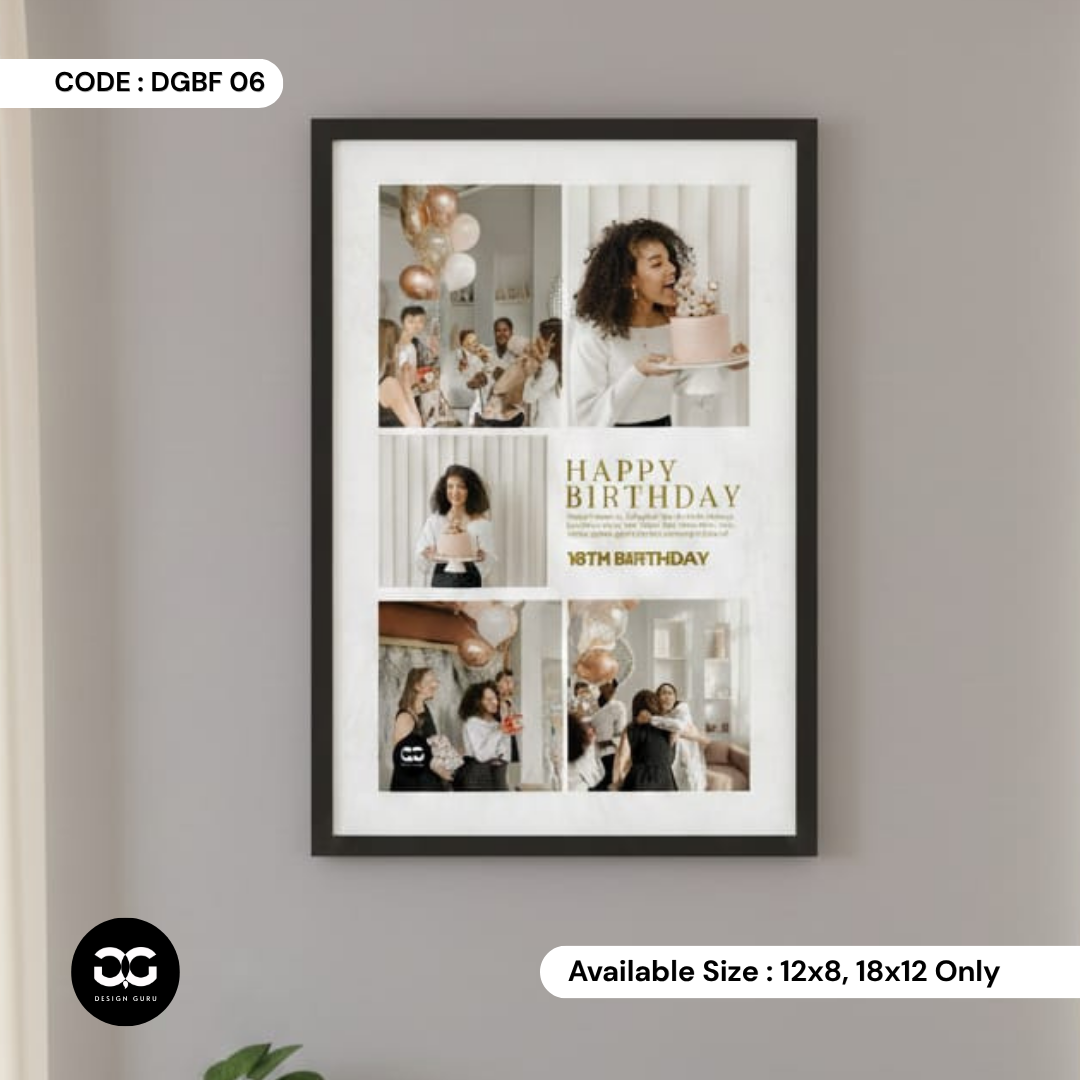 Birthday Frame-DGBF 06