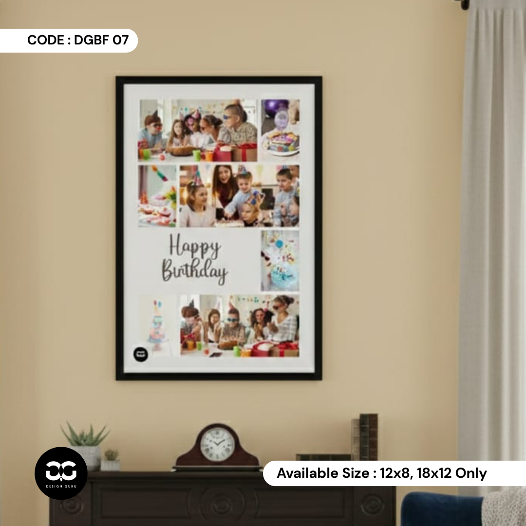 Birthday Frame-DGBF 07