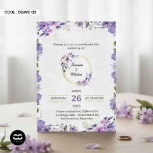Wedding Card -DGWC 02