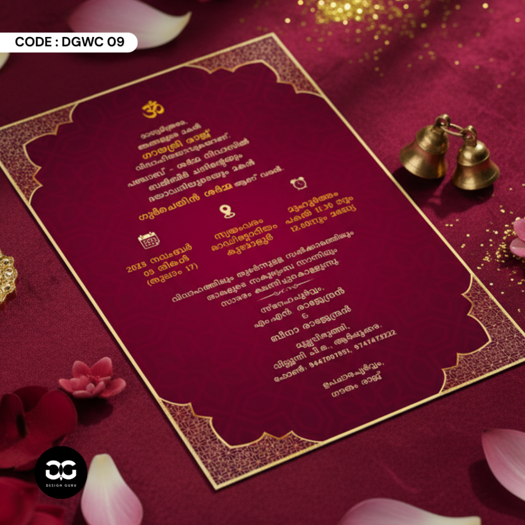 Wedding Cards- M 09
