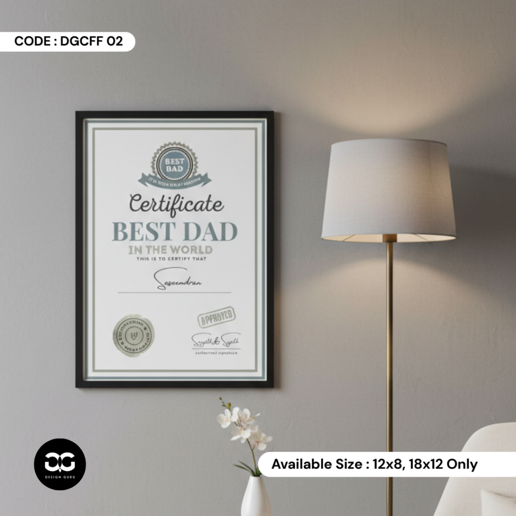 Certificate Frame-M01